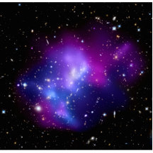 Galaxen samla i en klunga utrymme för MACS J0717 Cut Outs