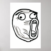 Galen Lol tecknad Meme Affischer