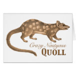 Galen Nastyass Quoll australiensisk humor Kort