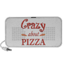 Galet om Pizza iPhone Högtalare