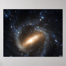 Gallerförsett röra sig i spiral galaxen NGC 1073 Print