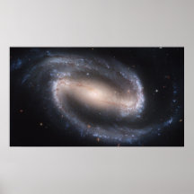 Gallerförsett röra sig i spiral galaxen NGC 1300 Print