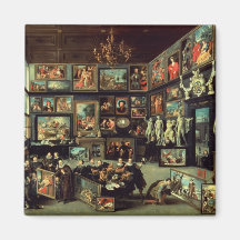 Gallerit av Cornelis skåpbil der Geest Kylskåpsnagnet