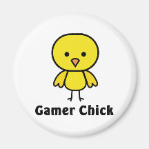 Gamerchick Kylskåpmagneter