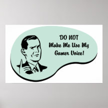 Gameren uttrycker print