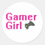 Gamerflicka Klistermärke