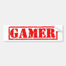 Gamerfrimärke Bildekaler