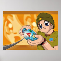 Gamerpojkeaffisch