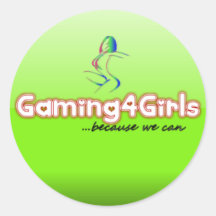Gaming4Girls-klistermärkear