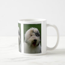 Gammal engelsk Sheepdog Kaffe Koppar