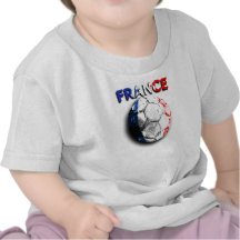 Gammal fotboll (frankriken) tshirts