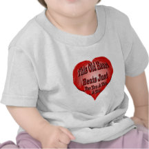 Gammal hjärta t-shirts