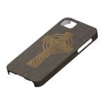 Gammal lädertryckkor iPhone 5 Case-Mate fodral