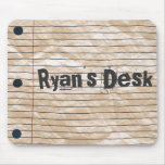 Gammal Notepaper personliga Mousepad Mus Matta