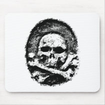 Gammal skallemousepad