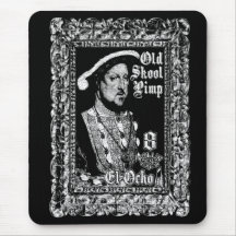 Gammal Skool Pimp Mousepad Musmattor