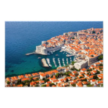 Gammal stad av Dubrovnik Fototryck