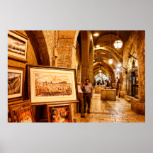 Gammal stad Cardo Print