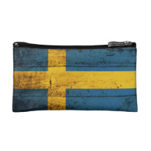 Gammal träsverigeflagga;
