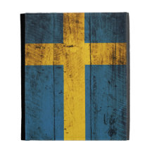 Gammal träsverigeflagga;