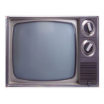 Gammal TV Vykort
