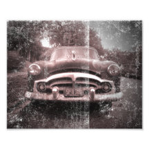 Gammal vintage car konstfoto