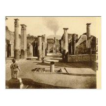 Gammal vykort - Casa di Marco Olconio