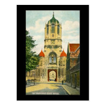 Gammal vykort, Oxford, Tom torn