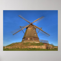 Gammal Windmill Posters