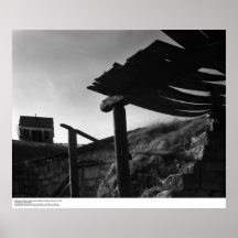 Gammala Kilns, med hyddan i Bakgrund, 1963 Affischer