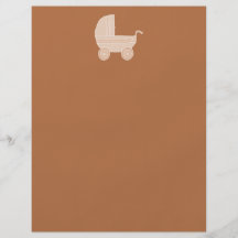 Gammalmodig beige babybarnvagn på Brown. Flyg Blad