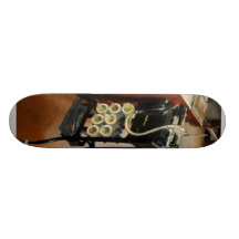 Gammalmodig Dictaphone Anpassningsbara Skateboard