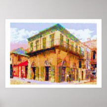 Gammalt Absinthehus Print