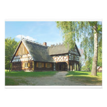 Gammalt trähus - inbjudan