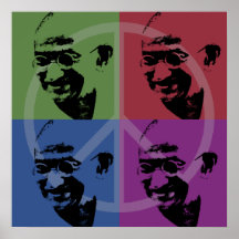 Gandhi affisch