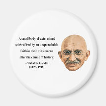 Gandhi citationstecken 6b magneter