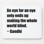 Gandhi citationstecken mus matta