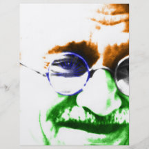 Gandhi på subtil indisk flagga custom flyer