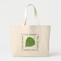 Går den gröna återvinningsbara shopping bag - svar kassar