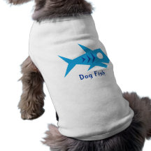 Går Fish_Fish-o-Saurus Djur Tee Shirt