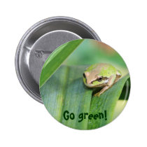Går grön treefrog knappar