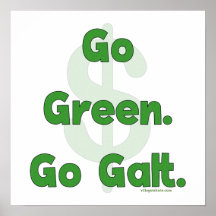 Går grönt går Galt Print
