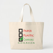 Går plast- kanfas för dokument med olika förslag kasse