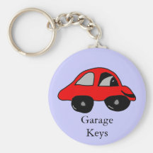 Garagenycklar Nyckel Ring