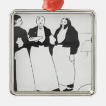 Garcons de Cafe Juldekoration