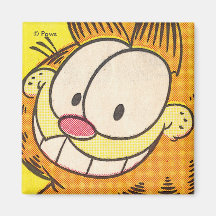 Garfield flin magnet magneter för kylskåp