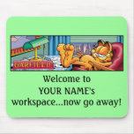 Garfield Logobox går nu Away Mousepad Mus Mattor