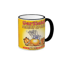 Garfield Potbelly av den guld- muggen muggar