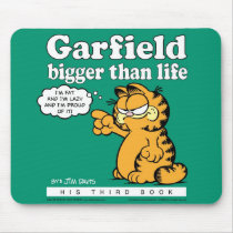 Garfield som är större än liv Mousepad musmattor