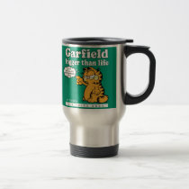 Garfield som är större än livtravel mug muggar